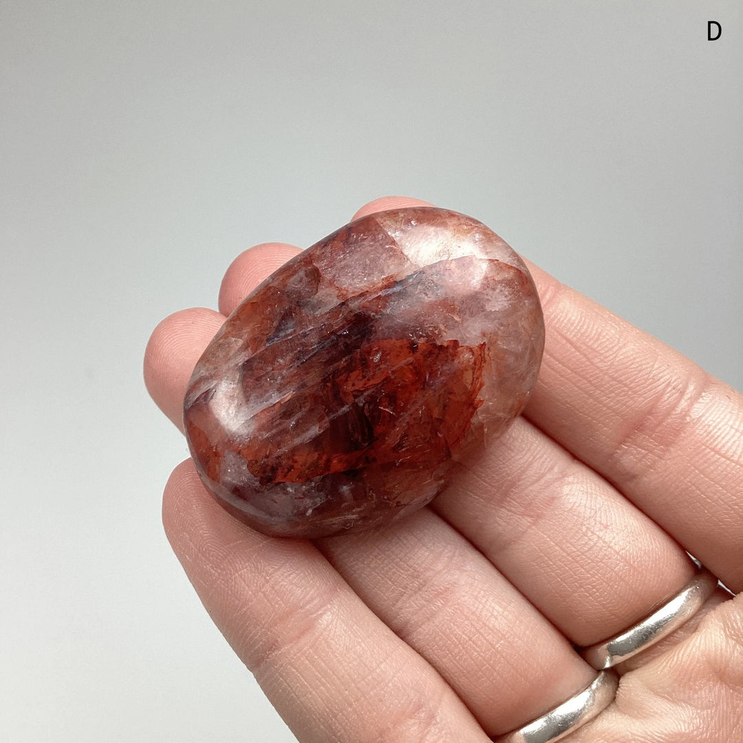 Red Hematoid Quartz Tumble