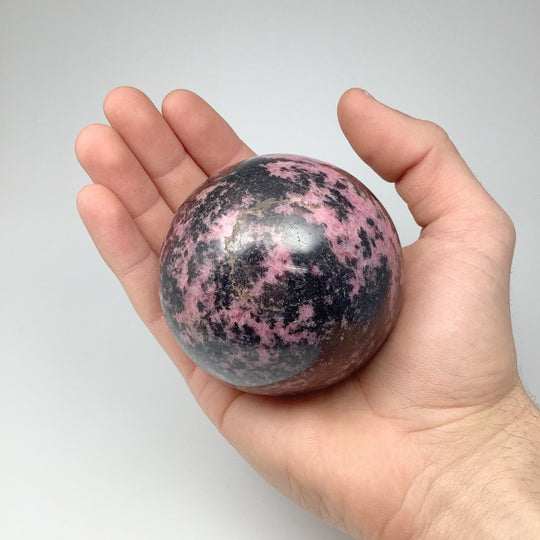 Rhodonite Sphere