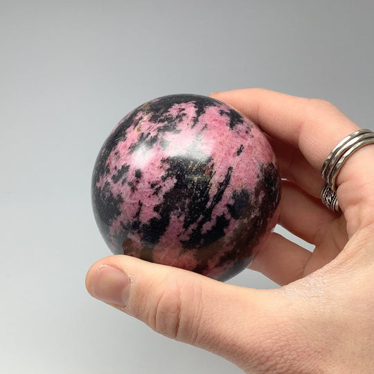 Rhodonite Sphere