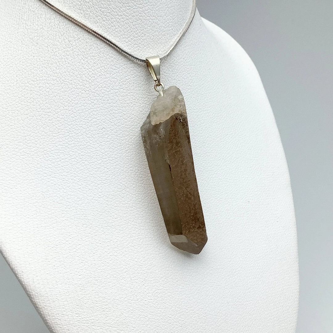 Rough Smoky Quartz Pendant