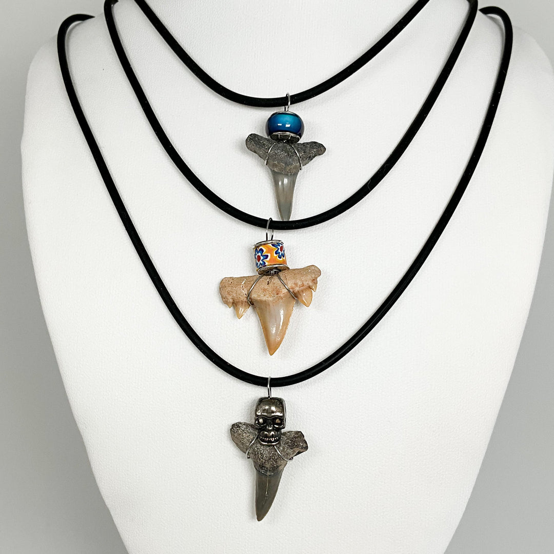 Shark Tooth Fossil Necklace