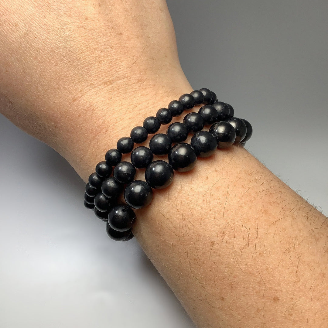 Shungite Beaded Bracelet