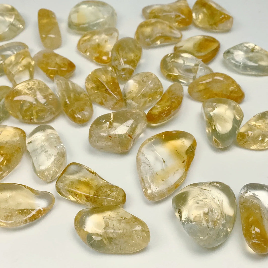 Small Citrine Tumble