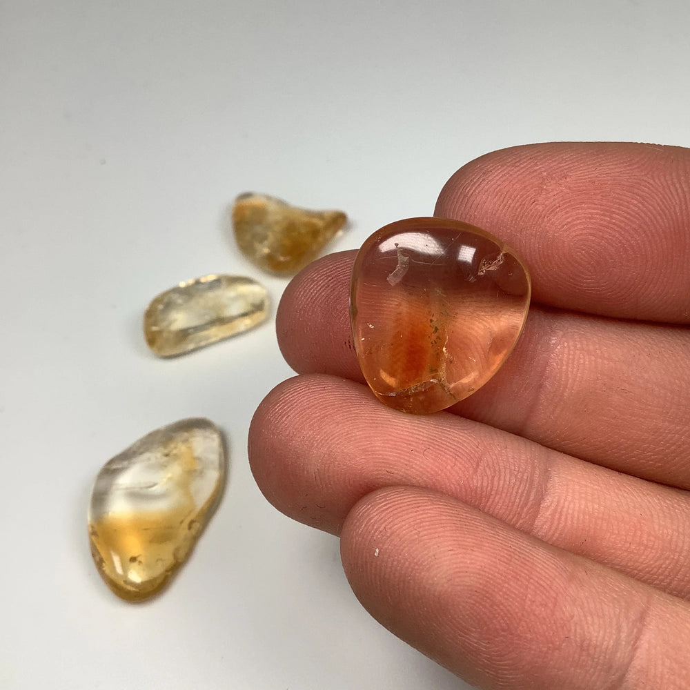 Small Citrine Tumble