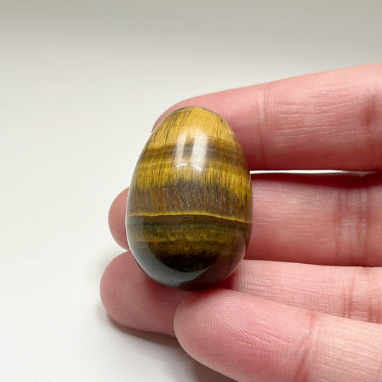 Tiger Eye Mini Egg