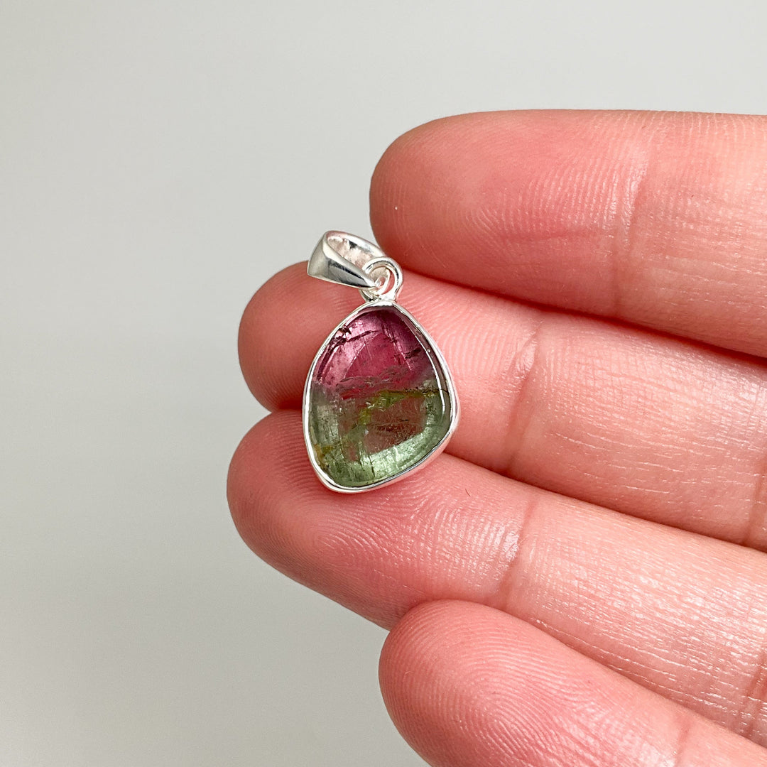 Watermelon Tourmaline Pendant