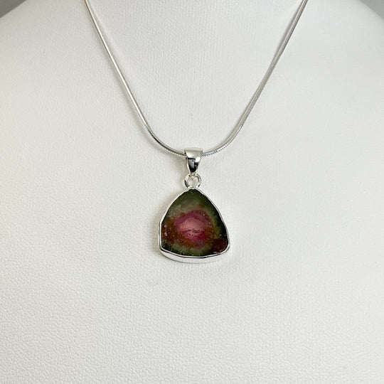 Watermelon Tourmaline Pendant