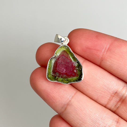 Watermelon Tourmaline Pendant