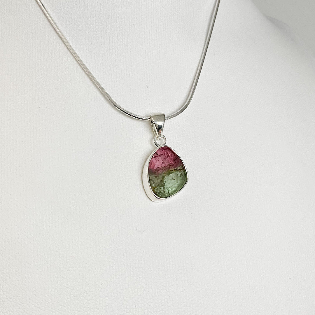 Watermelon Tourmaline Pendant