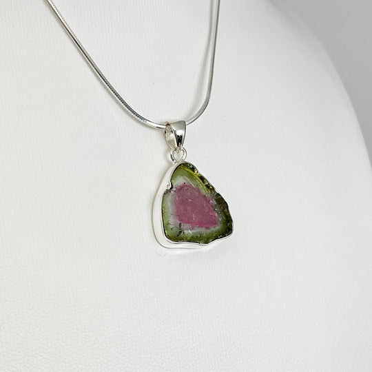 Watermelon Tourmaline Pendant