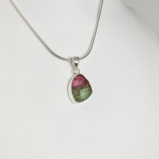 Watermelon Tourmaline Pendant