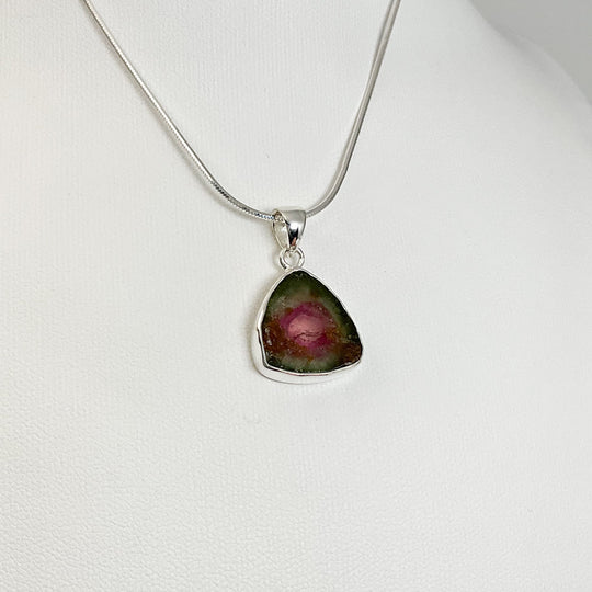 Watermelon Tourmaline Pendant