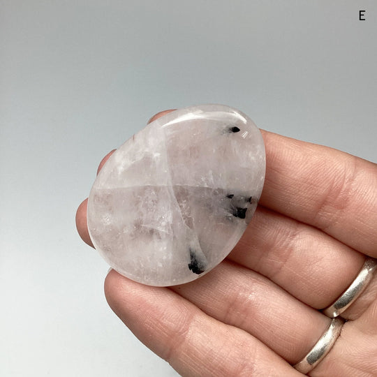 Worry Stone - Tourmalated Quartz