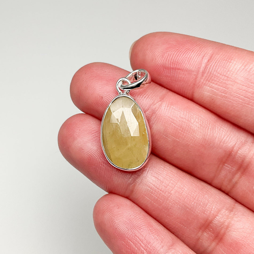 Yellow Sapphire Pendant