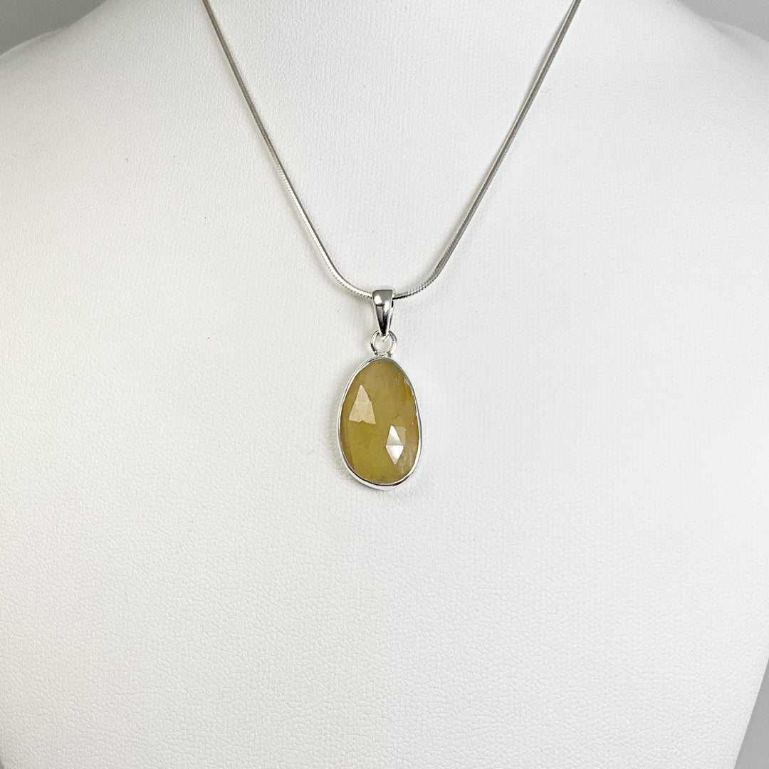 Yellow Sapphire Pendant