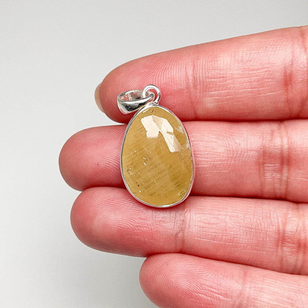 Yellow Sapphire Pendant