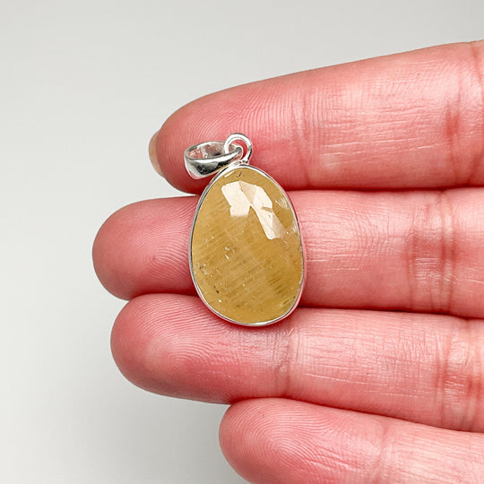 Yellow Sapphire Pendant