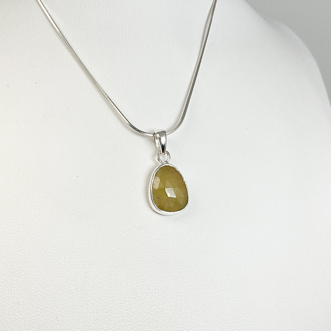 Yellow Sapphire Pendant