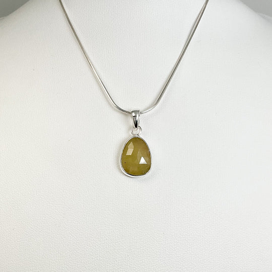 Yellow Sapphire Pendant