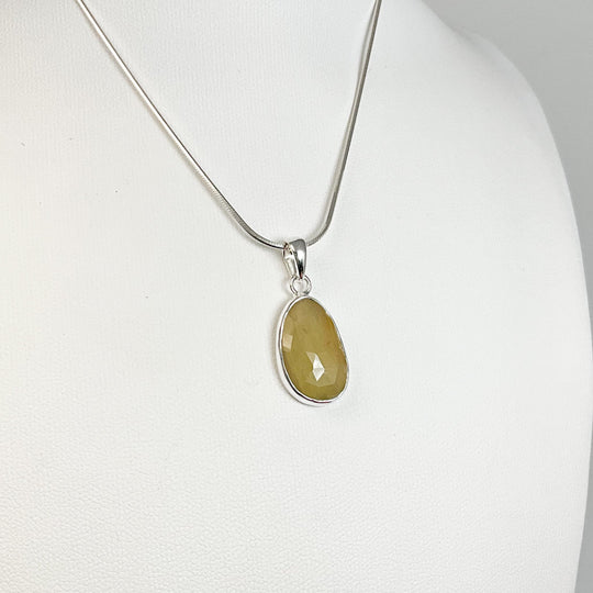 Yellow Sapphire Pendant