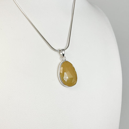 Yellow Sapphire Pendant