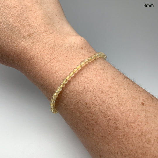 Citrine Beaded Bracelet