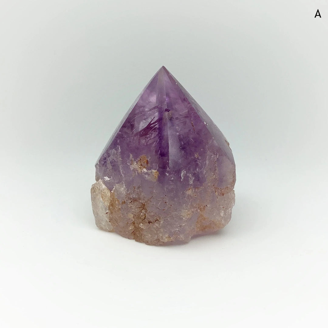 Amethyst Half Polished Point