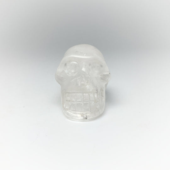 Carved Quartz Crystal Skull