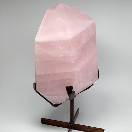 Rose Quartz with Display Stand