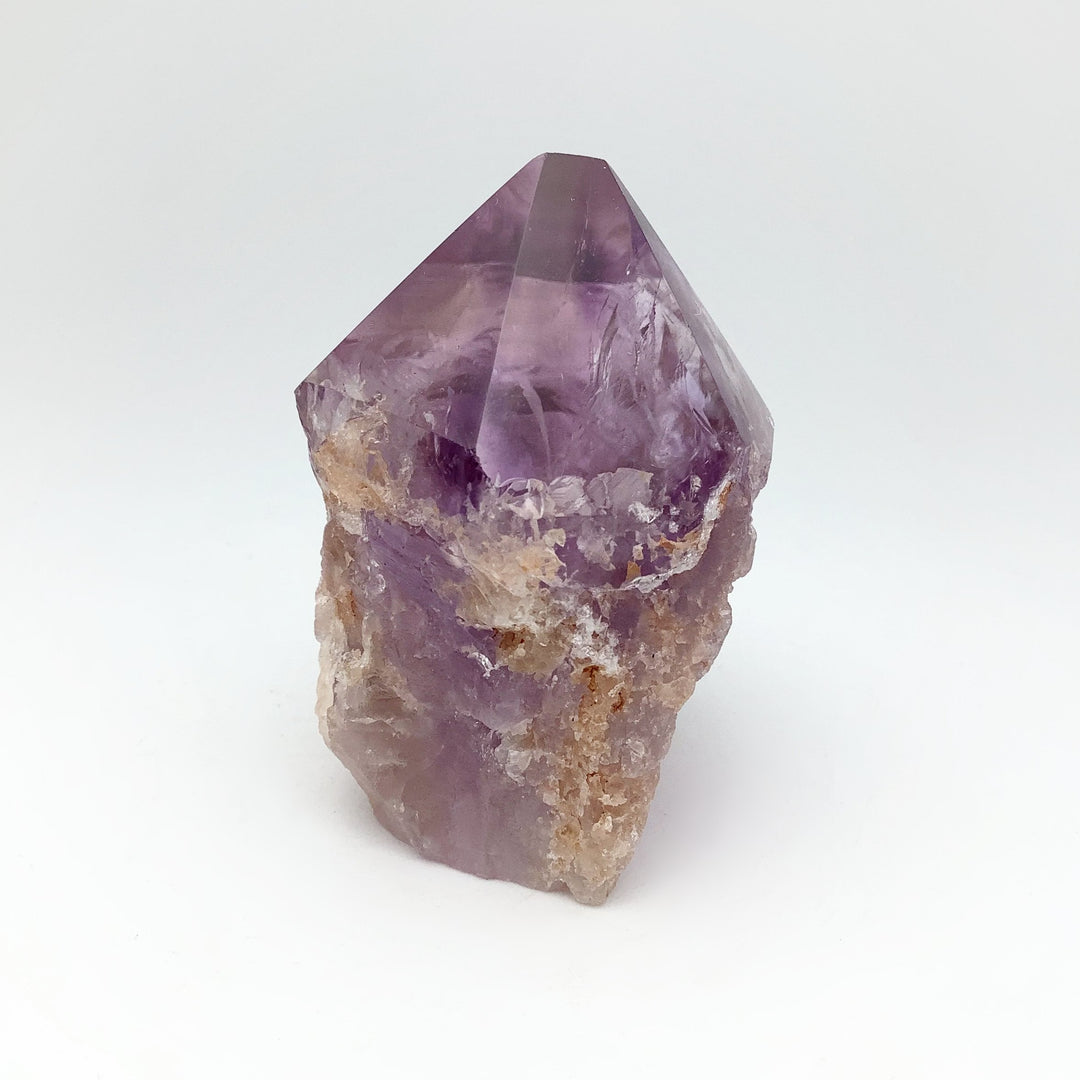 Amethyst Half Polished Point