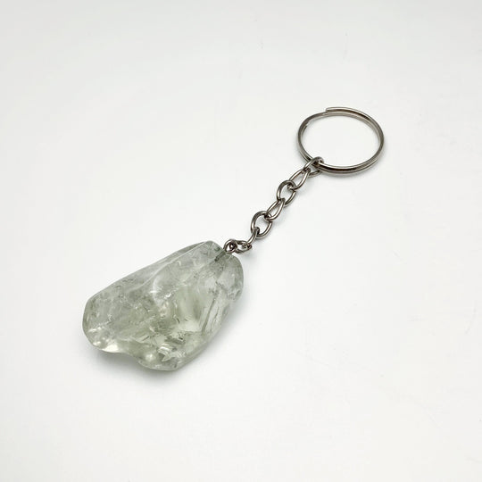 Green Amethyst Keychain