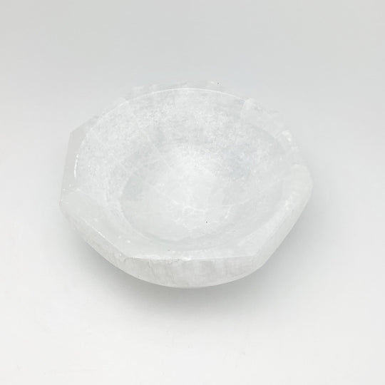 Selenite Octagon Bowl