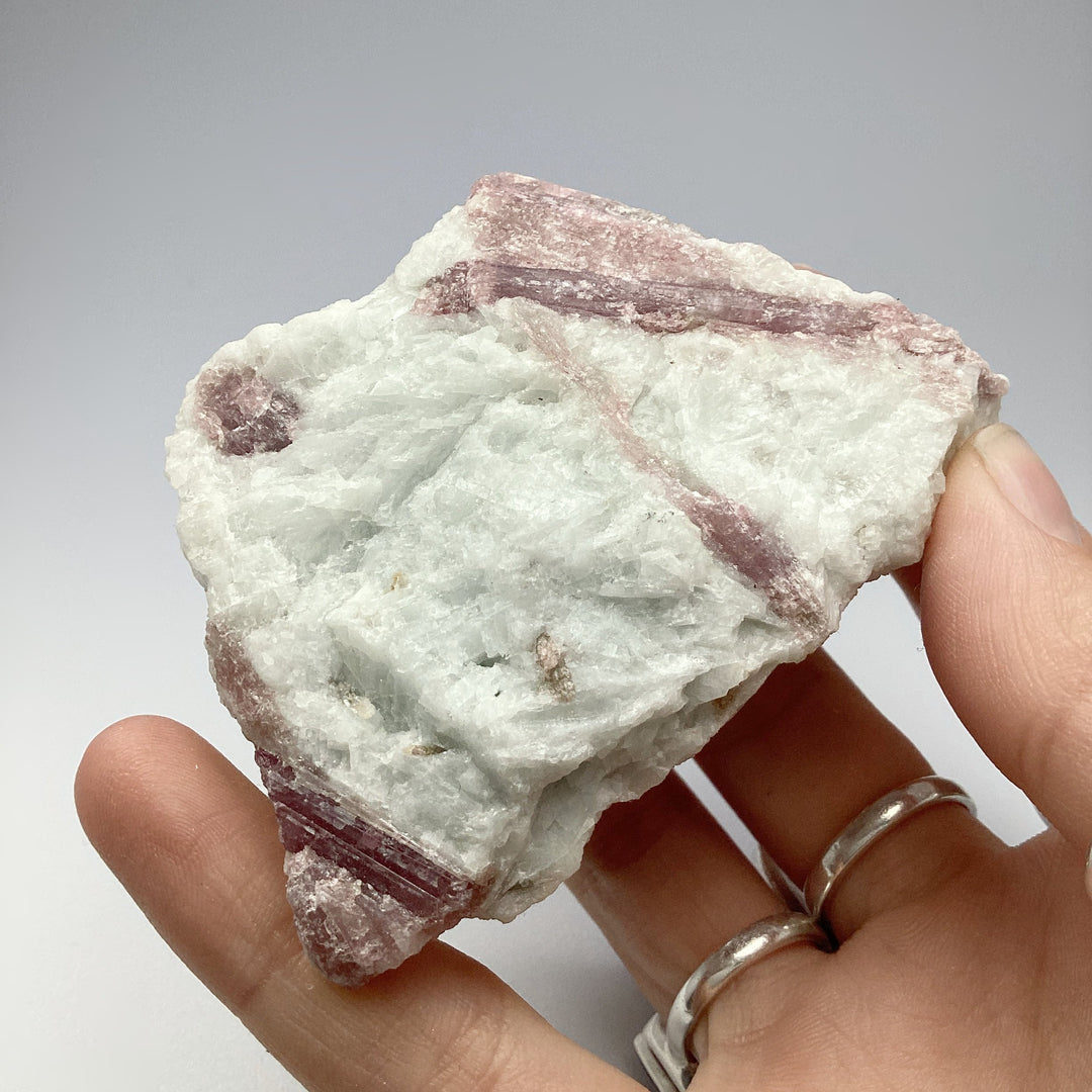 Pink Tourmaline in Matrix