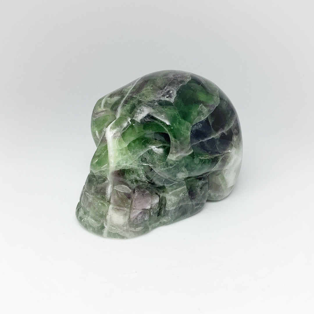 Carved Fluorite Skull