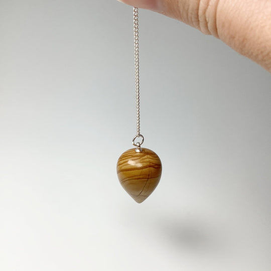 Picture Jasper Teardrop Pendulum