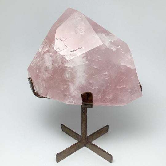 Rose Quartz with Display Stand