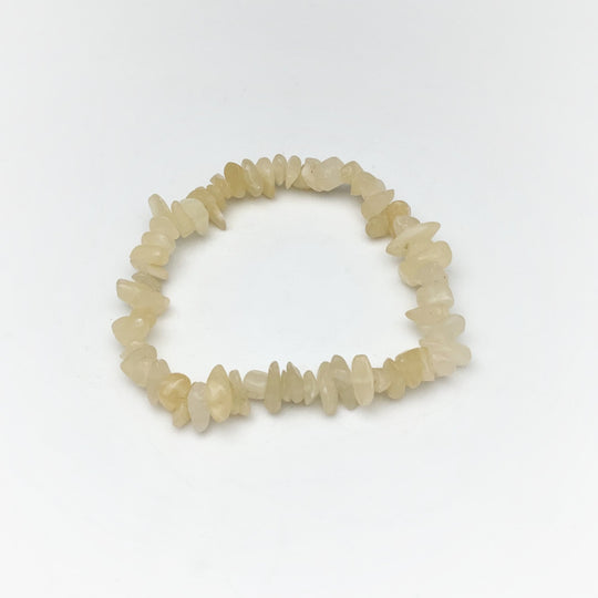 Aragonite Chip Beaded Bracelet