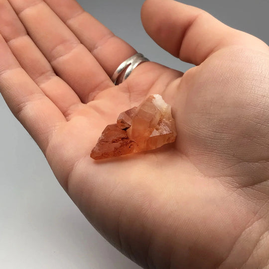 Tangerine Quartz Cluster at $25 Each