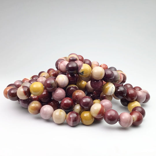 Mookaite Beaded Bracelet