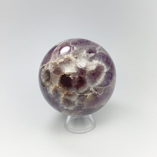 Chevron Amethyst Sphere