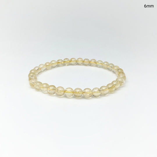 Citrine Beaded Bracelet