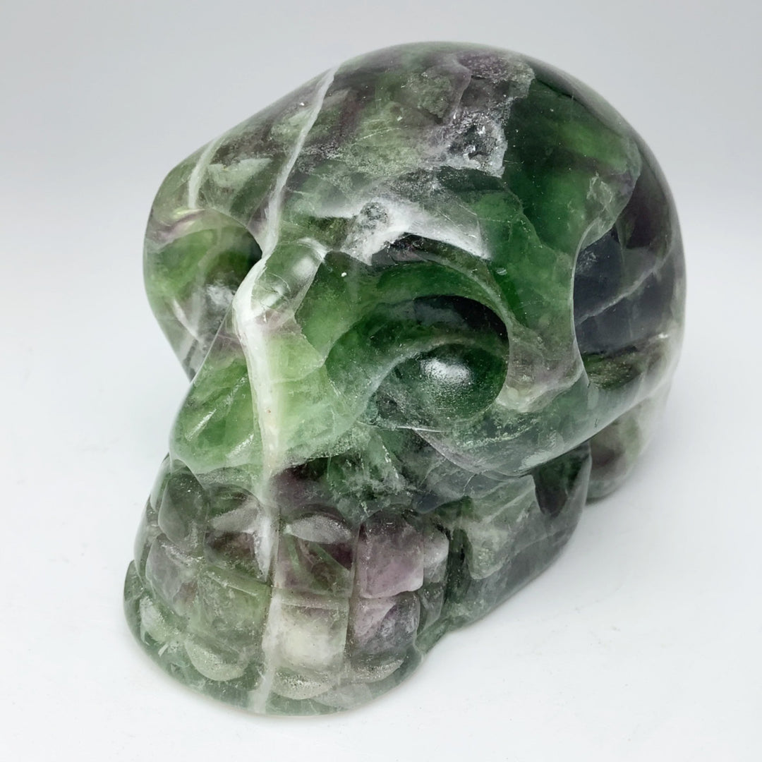 Carved Fluorite Skull