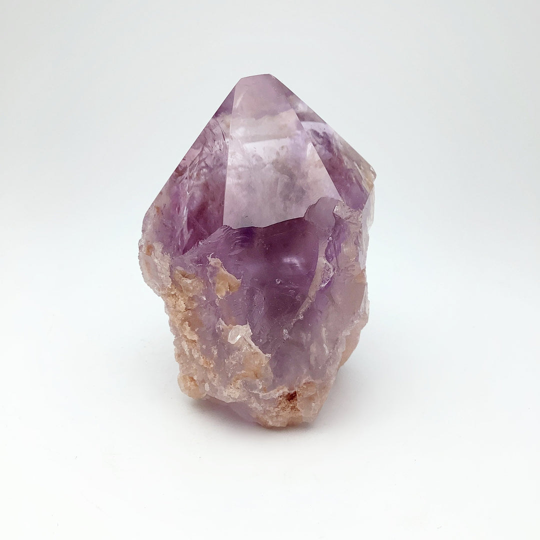 Amethyst Half Polished Point