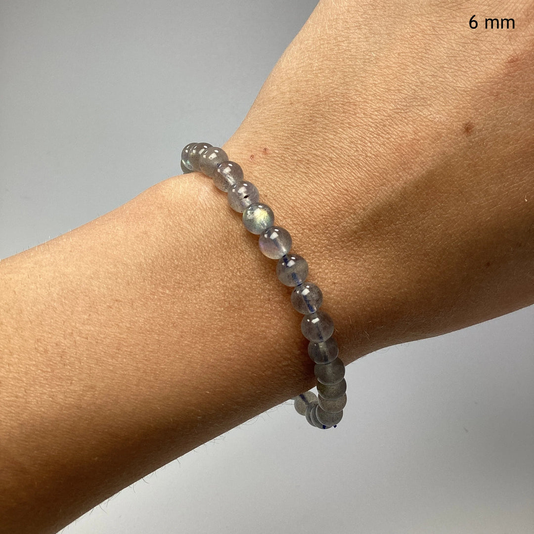 Labradorite Beaded Bracelet - High Quality