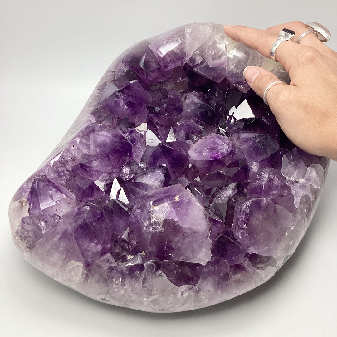 Extra Large Polished Amethyst Druze Cluster