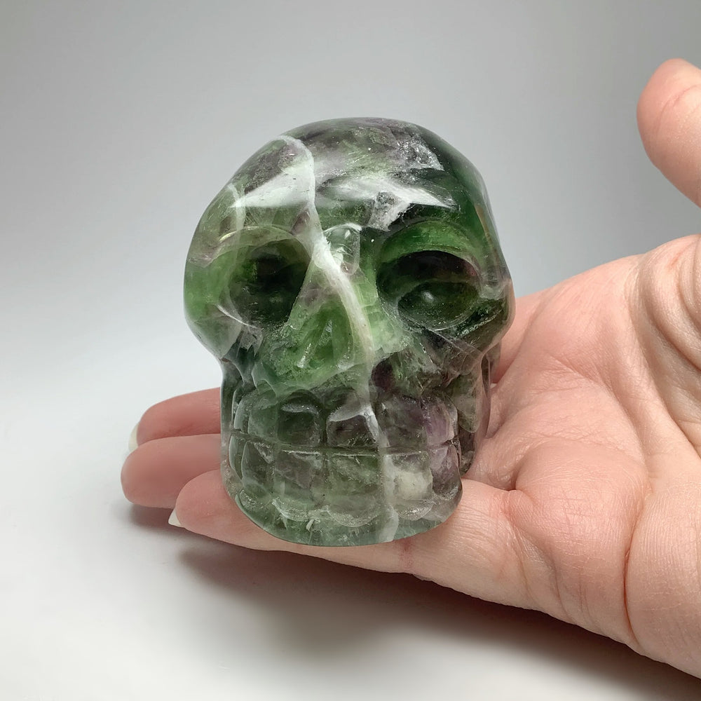 Carved Fluorite Skull