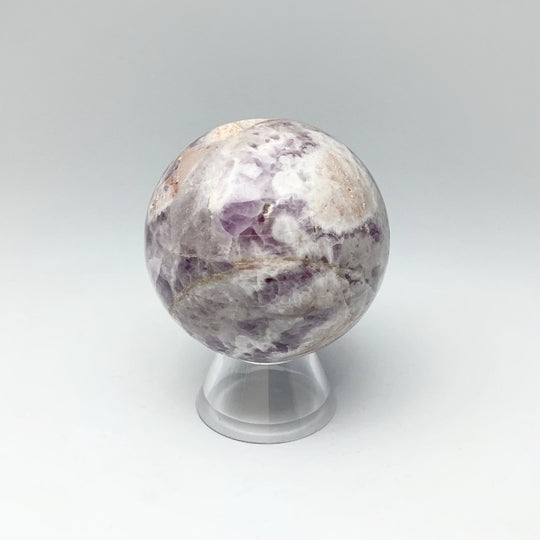 Chevron Amethyst Sphere