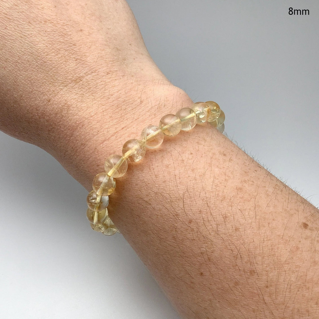 Citrine Beaded Bracelet