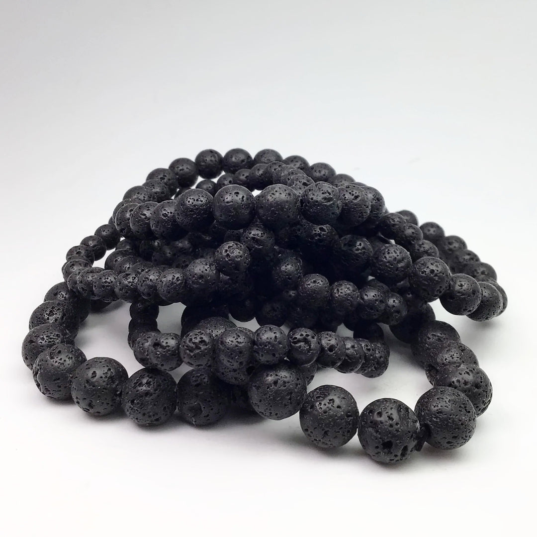 Lava Stone Beaded Bracelet