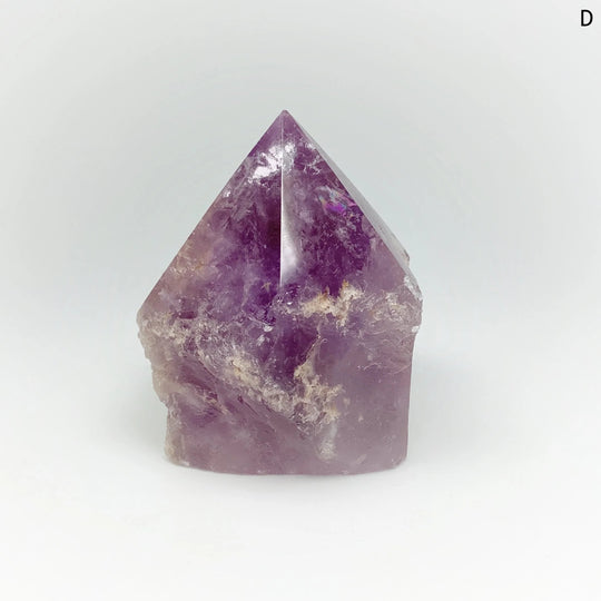 Amethyst Half Polished Point